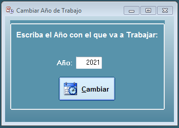 Cambiar año de trabajo